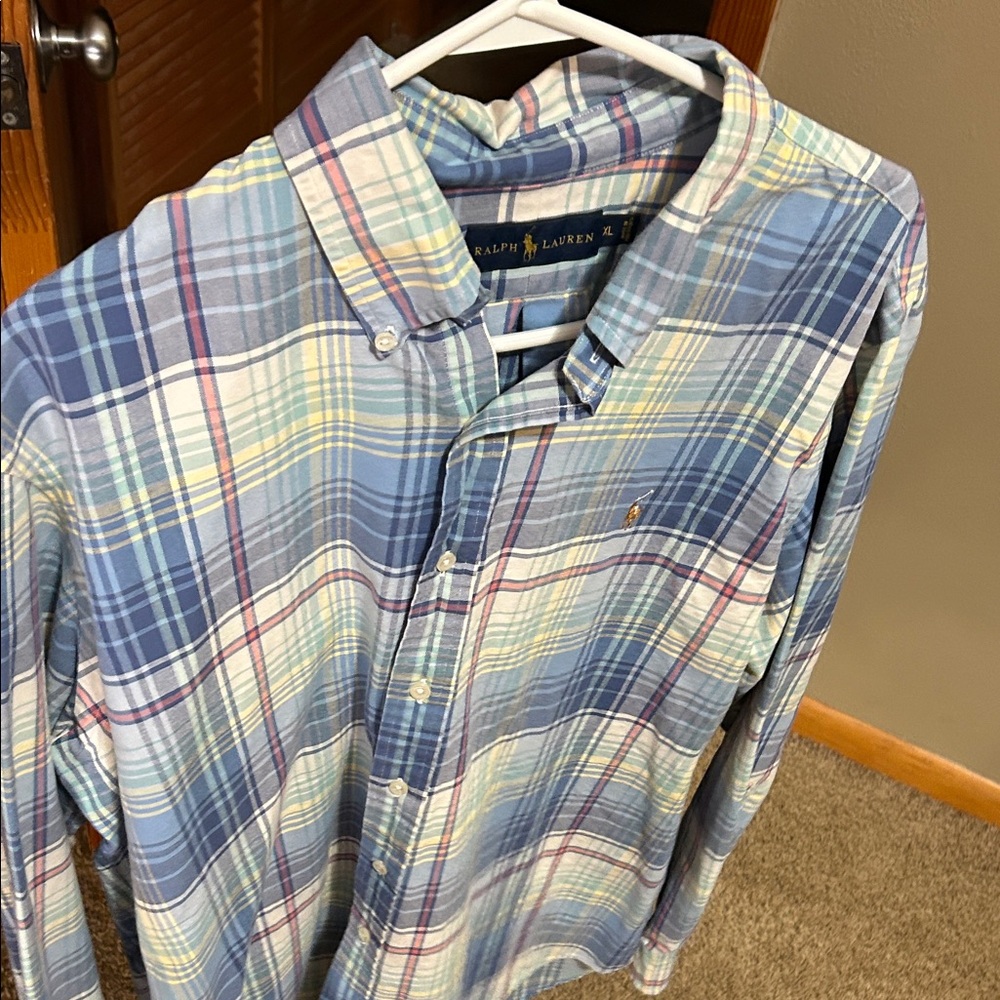 Ralph Lauren Men's Multicolor Plaid Shirt